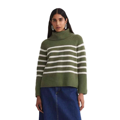 Sportscraft Sunshine Stripe Turtleneck